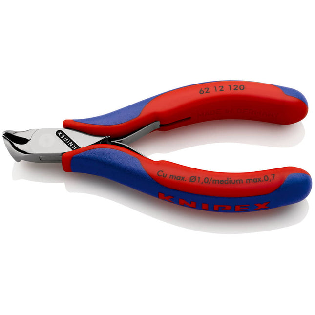 Elektroniczne nożyce do cięcia ukośnego KNIPEX o długości 120 mm ( 4000794586 )