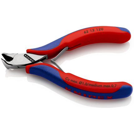 Elektroniczne nożyce do cięcia ukośnego KNIPEX o długości 120 mm ( 4000794586 )