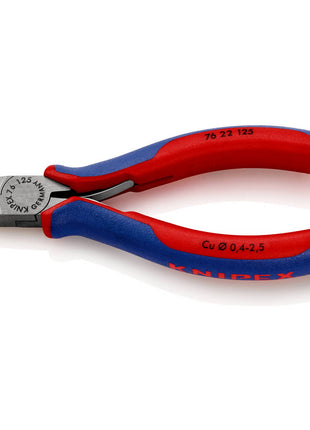 KNIPEX Seitenschneider Länge 125 mm Form 2 Facette nein ( 4000794626 )