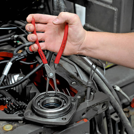 Precyzyjne szczypce do pierścieni osadczych KNIPEX J 3 do otworów Ø 40 - 100 mm ( 4000810546 )