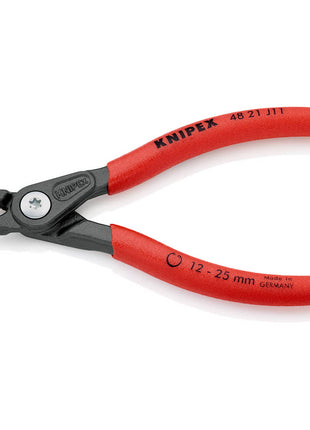 KNIPEX Alicates de precisión para anillos de seguridad J 11 para agujeros Ø 12 - 25 mm (4000810549)