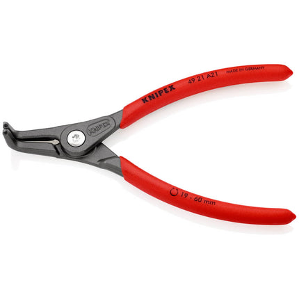 Zewnętrzne szczypce do pierścieni osadczych KNIPEX A 21 do wałków Ø 19 - 60 mm ( 4000810575 )