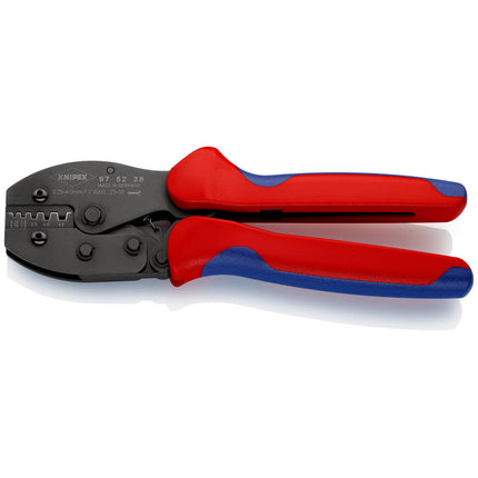 Szczypce do zaciskania końcówek kablowych KNIPEX PreciForce(R), długość całkowita 220 mm ( 4000810435 )