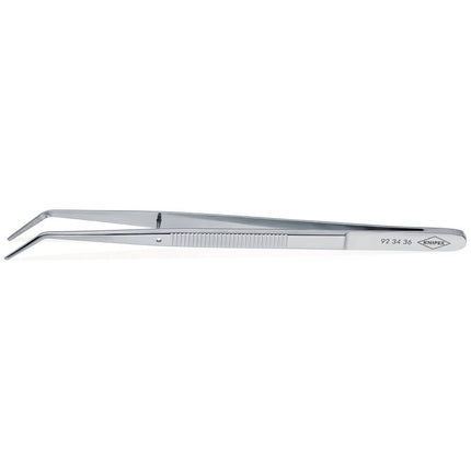 Pęseta precyzyjna KNIPEX długość 155 mm kąt 45° ( 4000794716 )