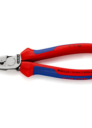 KNIPEX Alicates para punteras de alambre longitud total 180 mm (4000810647)