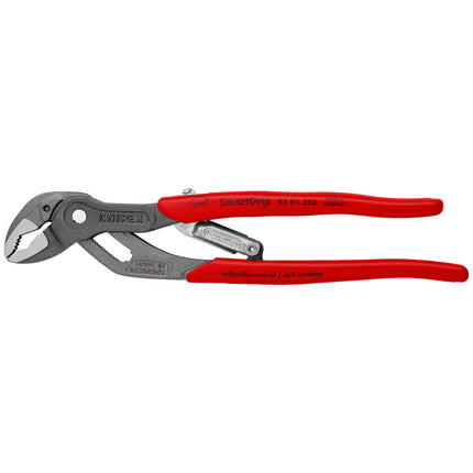 Szczypce do pomp wodnych KNIPEX SmartGrip(R) Długość 250 mm Szerokość zacisku 10-36 mm ( 4000810699 )