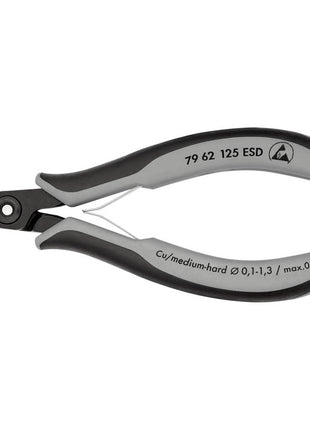 KNIPEX Präzisions-Elektronik-Seitenschneider Länge 125 mm Form 6 ( 4000810841 )