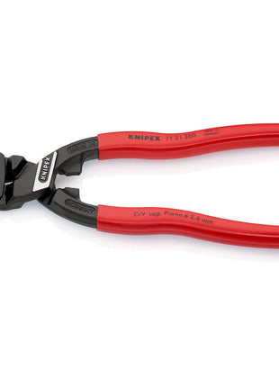 KNIPEX cortapernos compacto CoBolt® longitud 200 mm cubierta de plástico (4000810164)