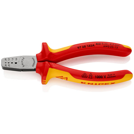 KNIPEX Aderendhülsenzange Gesamtlänge 145 mm ( 4000795074 )