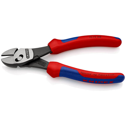 Wytrzymałe noże ukośne KNIPEX TwinForce(R), długość 180 mm ( 4000810131 )