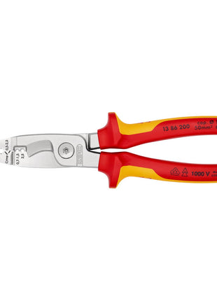 KNIPEX Pince d'installation électrique  longueur 200 mm VDE ( 4000811005 )