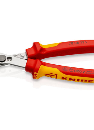 KNIPEX Elektronik-Seitenschneider Electronic Super-Knips® Länge 125 mm Form 0 ( 4000811090 )