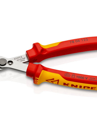 KNIPEX Elektronik-Seitenschneider Electronic Super-Knips® Länge 125 mm Form 0 ( 4000811090 )