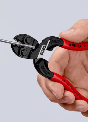 Kompaktowe obcinaki do śrub KNIPEX CoBolt(R) długość 160 mm powłoka z tworzywa sztucznego ( 4000810091 )