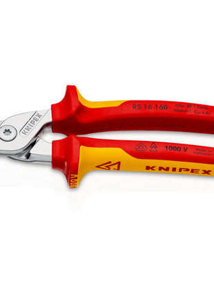 Nożyce do kabli KNIPEX o długości 160 mm ( 4000811219 )