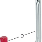 Hak ścienny VORMANN w kształcie litery U bez powłoki gumowej Występ 150 mm ( 3000273042 )