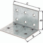 GAH kątownik z blachy perforowanej ETA-8/165 40x40x60mm ( 3000200335 )