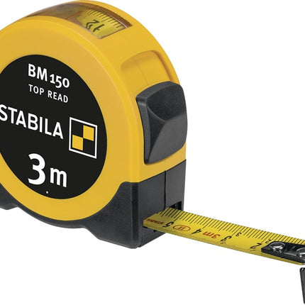 Taśma miernicza kieszonkowa STABILA BM 150 Długość 3 m Szerokość 16 mm mm/ mm ( 4000857982 )