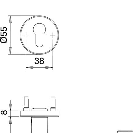 EDI Schutzgarnitur METIS 8721/0272 Edelstahl EST ( 3000261293 )