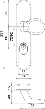 EDI Schutzgarnitur METIS 8722/0272 Edelstahl EST ( 3000261295 )