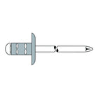 Nit zrywalny GESIPA PolyGrip(R) trzon nitu d x l 3,2 x 8 mm K9,5 ( 4000813560 )