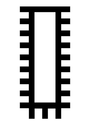 Plik warsztatowy PFERD DIN 7261 długość 200 mm przekrój 20 x 5 mm ( 4000840167 )