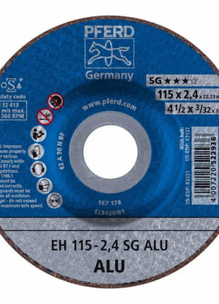 PFERD Trennscheibe SG ALU D125x2,4mm gekröpft ( 4000841331 )