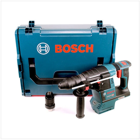 Bosch GBH 18V-26 F Akku Bohrhammer 18V 2,6J SDS-Plus Solo in L-Boxx + 4 tlg. Bohrer Set - ohne Akku, ohne Ladegerät - Toolbrothers