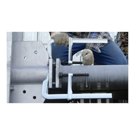 BESSEY SGM wysokowydajny zacisk Szerokość mocowania 800 mm Głębokość gardzieli 140 mm ( 4105700080 )