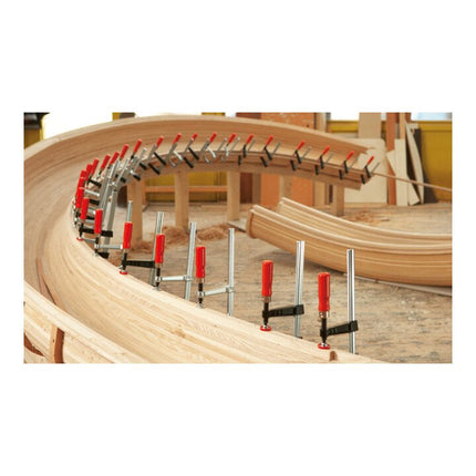 Zacisk śrubowy BESSEY z żeliwa ciągliwego TG Szerokość mocowania 120 mm Występ 60 mm ( 4000831402 )