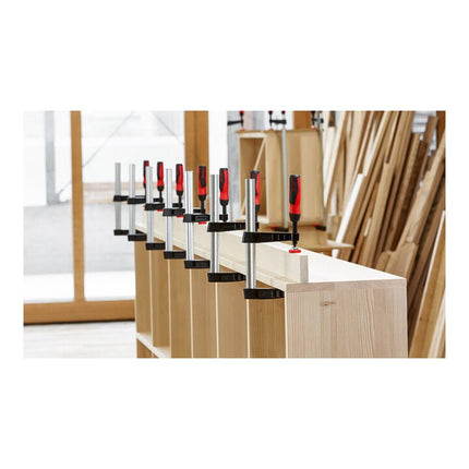 Zacisk śrubowy z żeliwa ciągliwego BESSEY TG-2K Szerokość mocowania 160 mm Występ 80 mm ( 4000831761 )