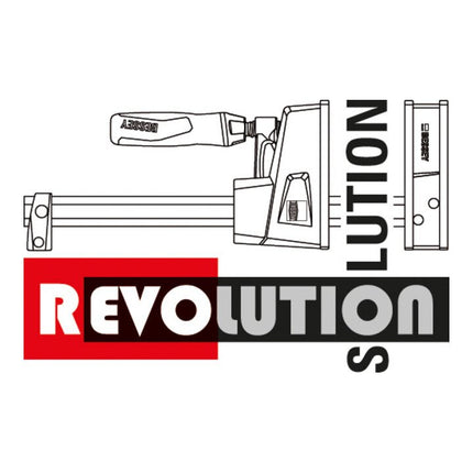 Zacisk korpusu BESSEY KRE60-2K Szerokość mocowania 600 mm Głębokość gardzieli 95 mm ( 4000831487 )