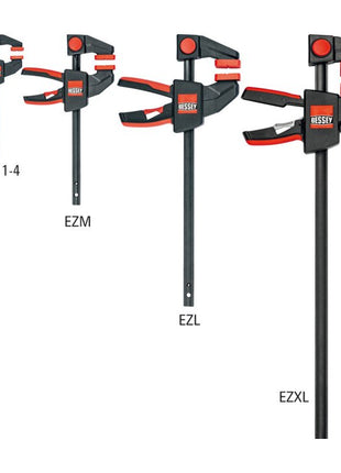 Zacisk jednoręczny BESSEY EZ szerokość mocowania 600 mm ( 4000831646 )