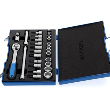 Zestaw kluczy nasadowych GEDORE 19 IMU-10 27-częściowy 1/2 ″ ( 4000821548 )