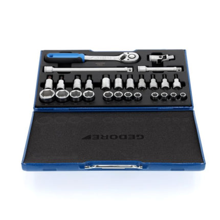 Zestaw kluczy nasadowych GEDORE 19 IMU-10 27-częściowy 1/2 ″ ( 4000821548 )