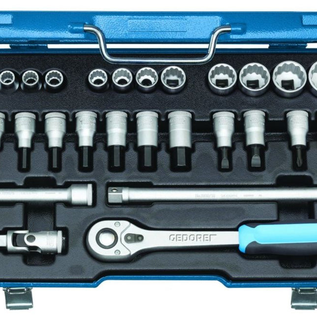 Zestaw kluczy nasadowych GEDORE D 19 IMU-10 27-częściowy 1/2 ″ ( 4000821568 )