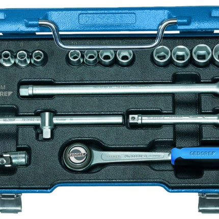 Zestaw kluczy nasadowych GEDORE 30 GMU-3 17-częściowy 3/8 ″ ( 4000770965 )