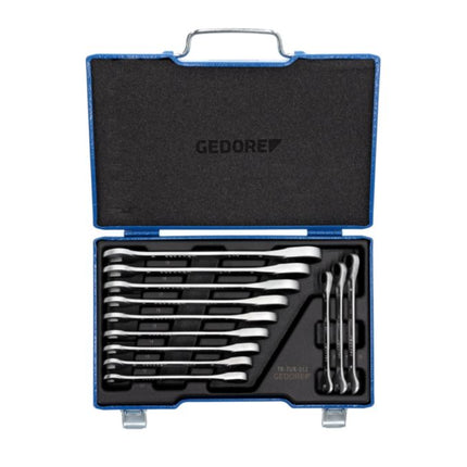 Zestaw kluczy płasko-oczkowych GEDORE 7 R-012 12-częściowy o szerokości 8-19 mm ( 4000821989 )