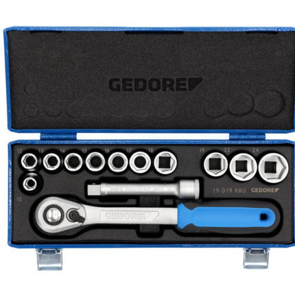 Zestaw kluczy nasadowych GEDORE 19 SME-20 13-częściowy 1/2 ″ ( 4000880496 )