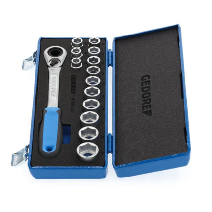 Zestaw kluczy nasadowych GEDORE 19 SKU-20 14-częściowy 1/2 ″ ( 4000880518 )