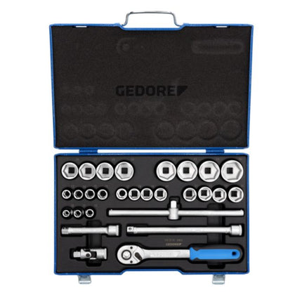 Zestaw kluczy nasadowych GEDORE 19 VMU-10 28-częściowy 1/2 ″ ( 4000880520 )