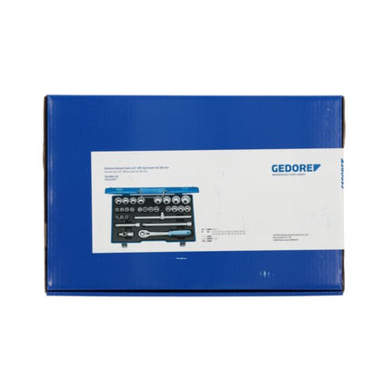 Zestaw kluczy nasadowych GEDORE 19 VMU-10 28-częściowy 1/2 ″ ( 4000880520 )