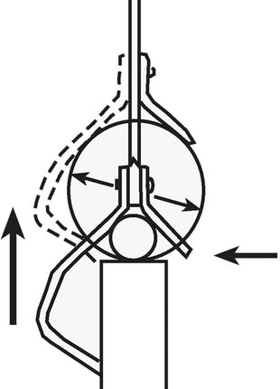 JOKARI Abisoliermesser Secura No. 27 Gesamtlänge 132 mm ( 4000817910 )