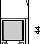 Uszczelka drzwiowa ATHMER Wind-Ex 1-310 1-stronna długość 735 mm ( 3327023013 )