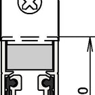 ATHMER uszczelka do drzwi Schall-Ex(R) DUO L-15 WS 1-382 2-stronna długość 708 mm ( 3327023103 )