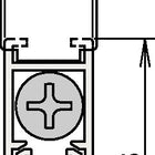 ATHMER uszczelka do drzwi podwójna(R) M-12/35 1-392 1-stronna Długość 1083 mm ( 3327023067 )