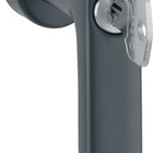 Klamka okienna HOPPE Hamburg 0700LS/U26 100NM Aluminium F9714M czarny mat ( 3000203158 )