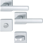 Zestaw rozet HOPPE Dublin 1124/843KV/843KVS Aluminium F1 ( 3000203137 )