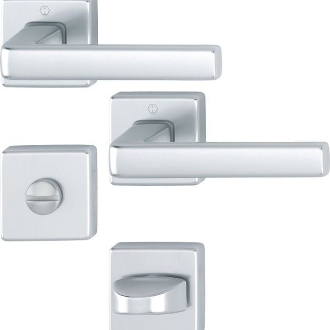 Zestaw rozet HOPPE Dublin 1124/843KV/843KVS Aluminium F1 ( 3000203137 )