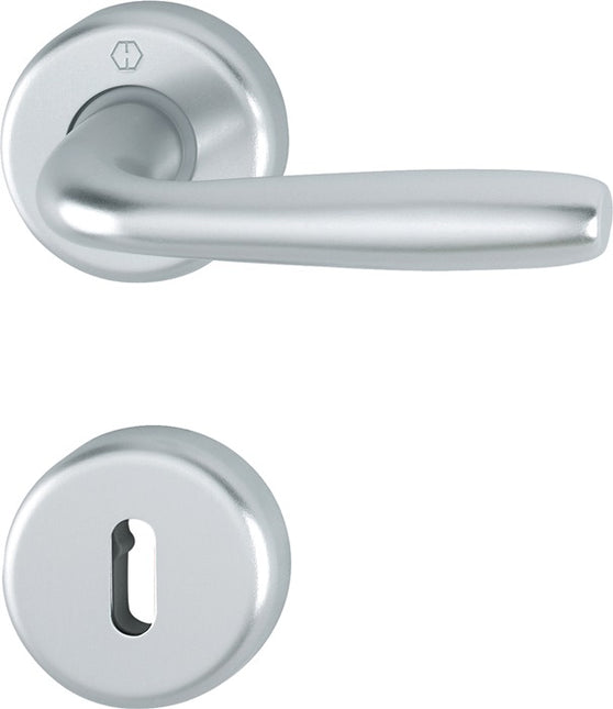 Zestaw róż HOPPE Maribor 1766/17KV/17KVS Aluminium F1 ( 3000203144 )